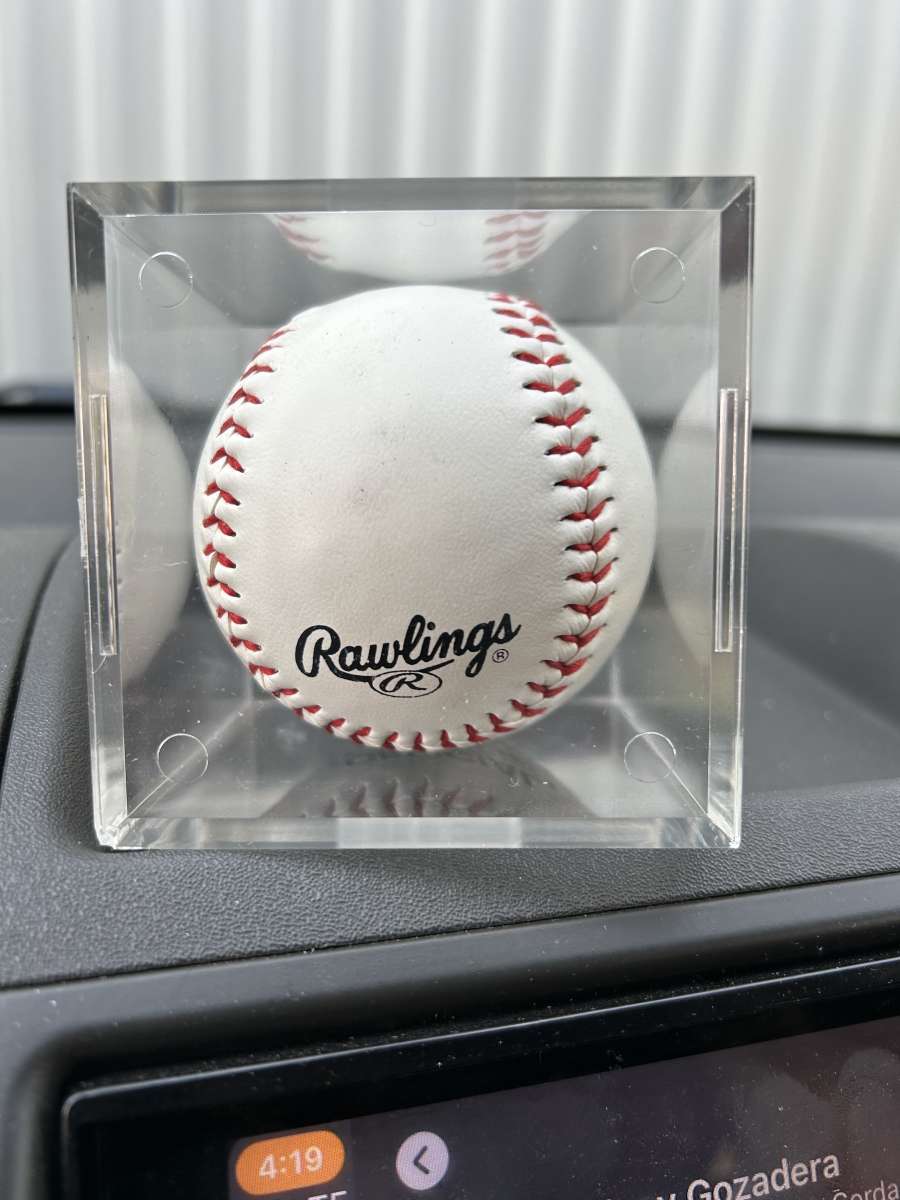 BCW PMPCBSQ3UV5 Baseball Square with Pedestal 5 Year Uv