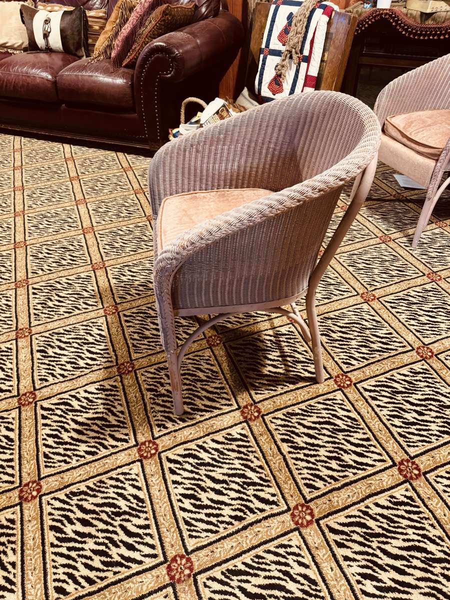 antique wicker chairs