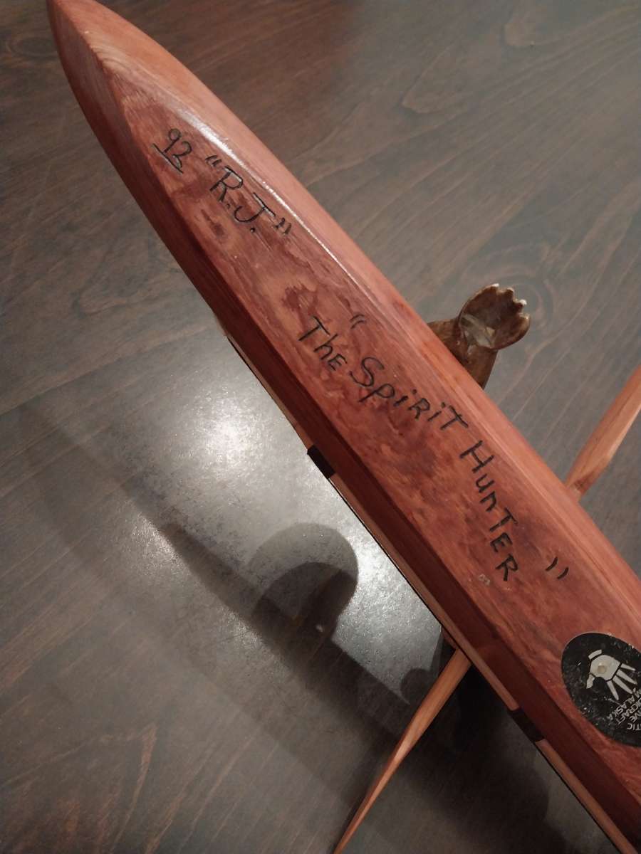 Native Alaskan Artist Carving Stone Wood Robert Johnson