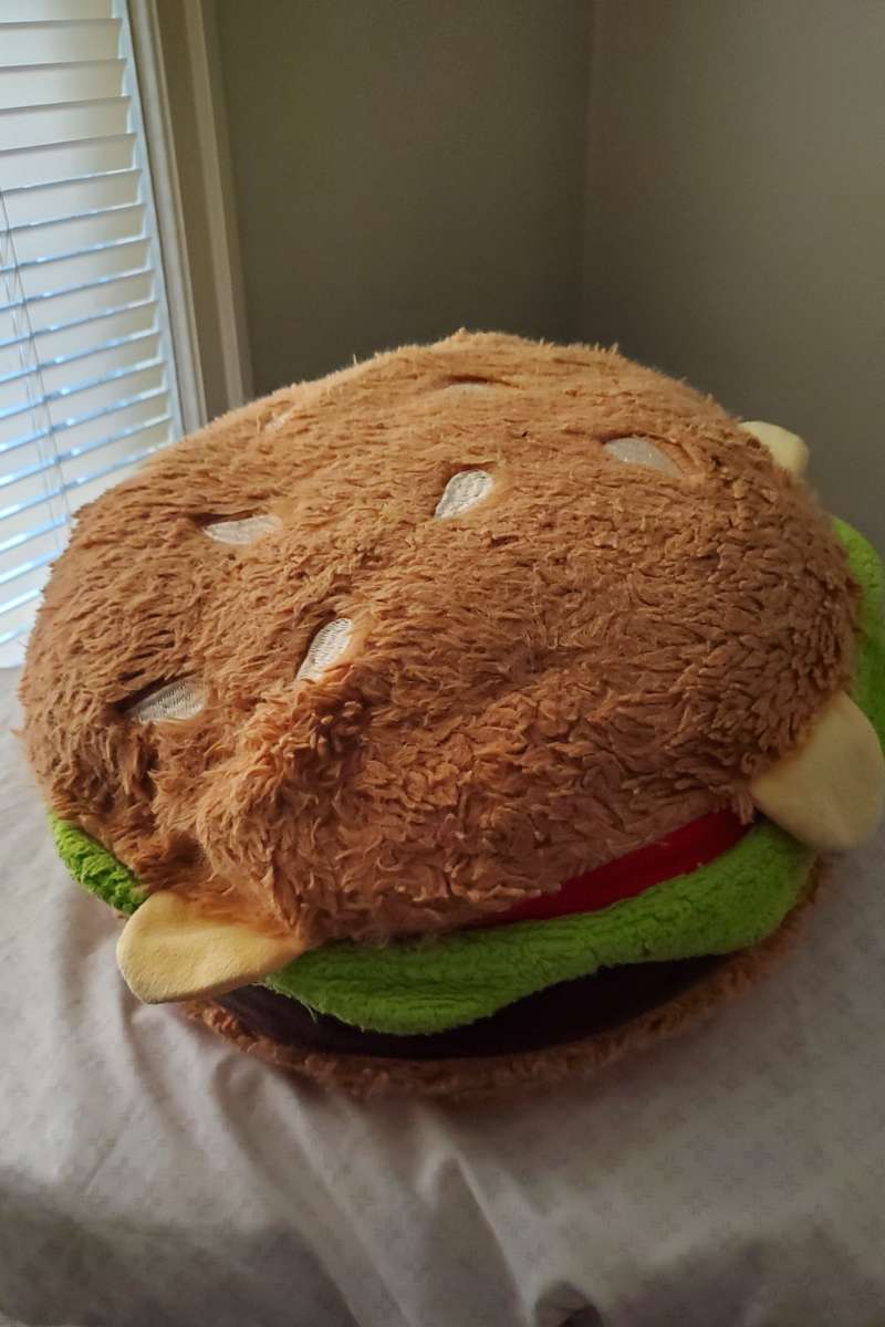 Big Burger Pillow