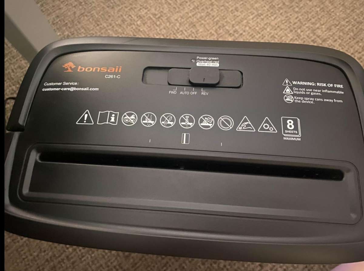 Paper Shredder Machine