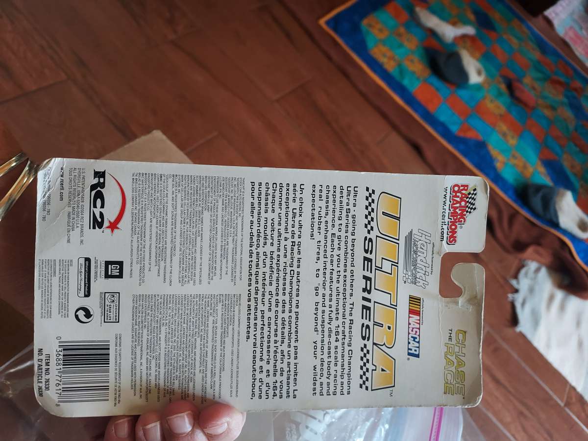 Autographed KYLE BUSCH toy car unopened