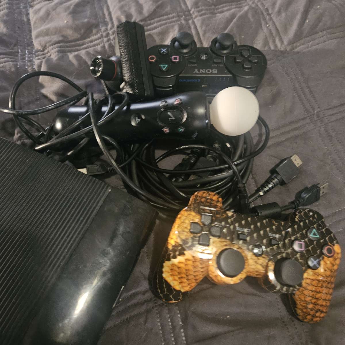 PS3 w 27 games 2 controllers  other accessories