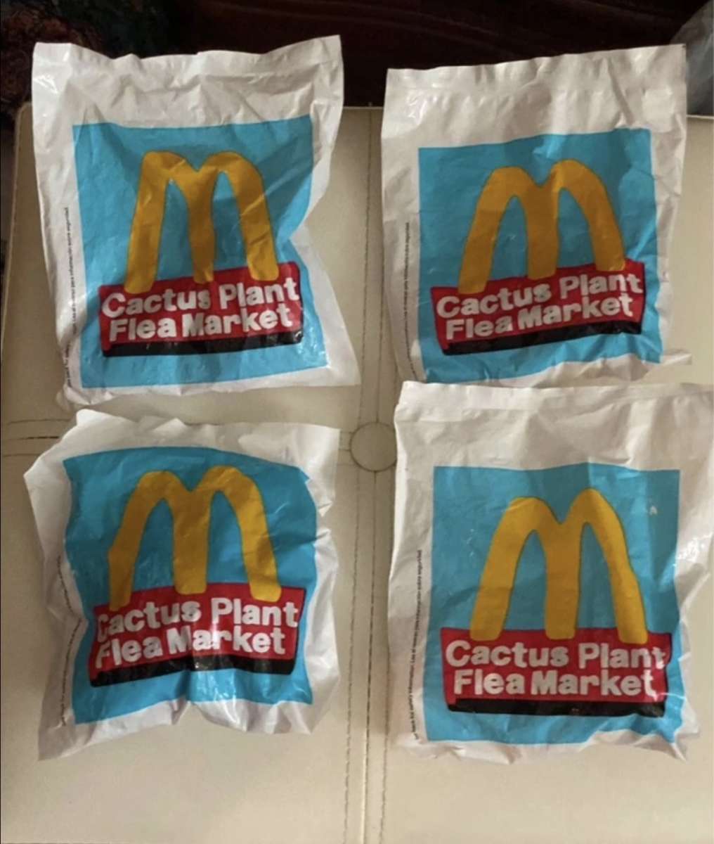 McDonalds cactus plants flea market