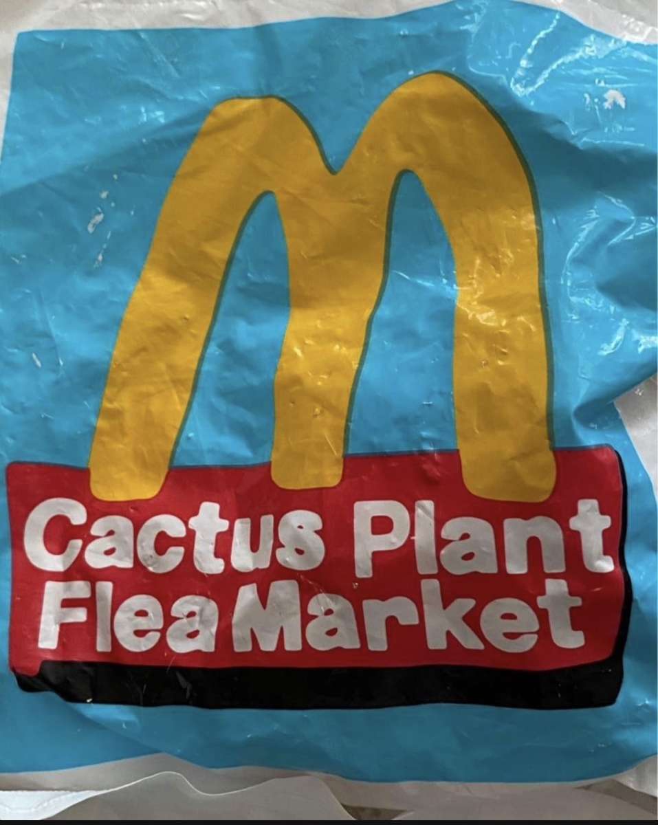 McDonalds Cactus plant Flea Market toys