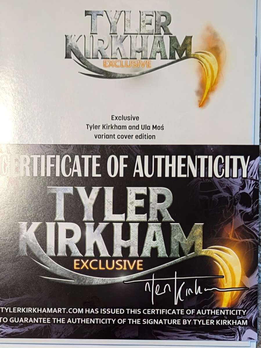 Harley Quinn Poison Ivy 1 Tyler Kirkham Signed  Ula Mos Excl