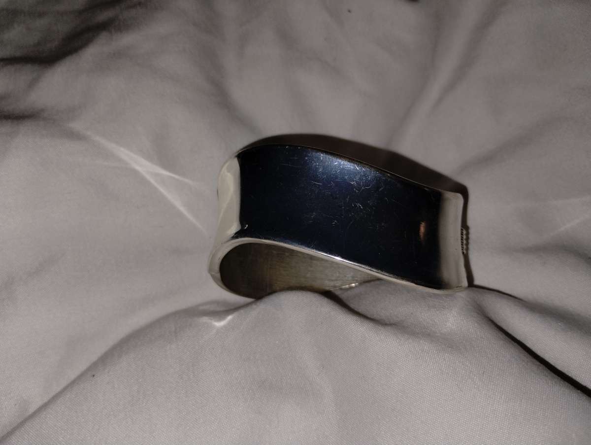 silver cuff bracelet