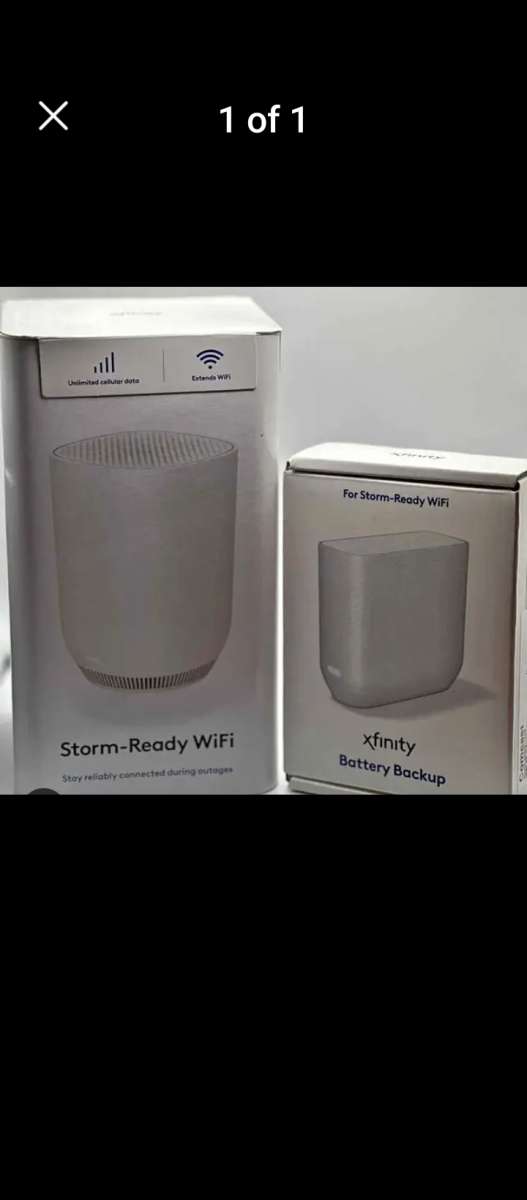 Xfinity storm ready WiFi
