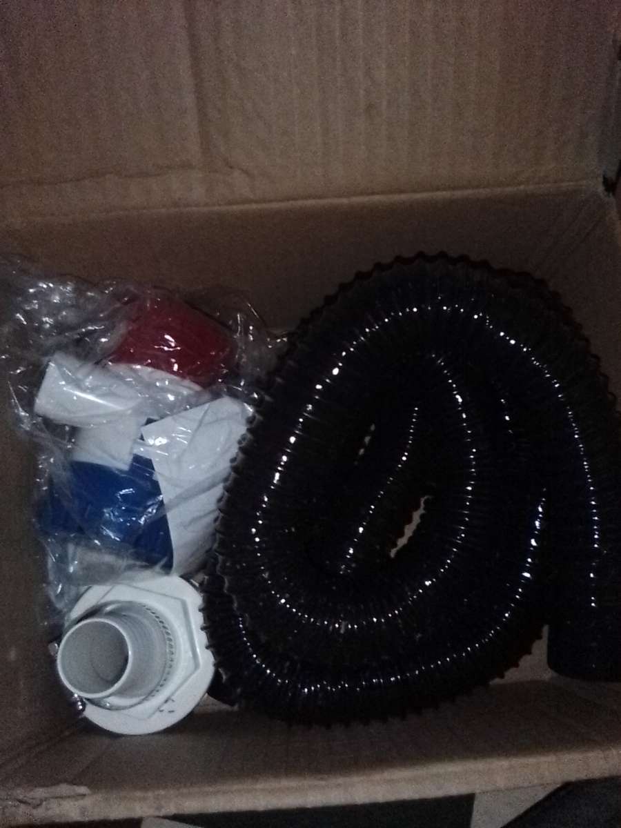 Bilge Pump for boat with hose New in box