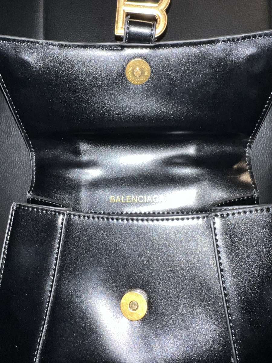 WOMENS HOURGLASS SMALL HANDBAG balenciaga