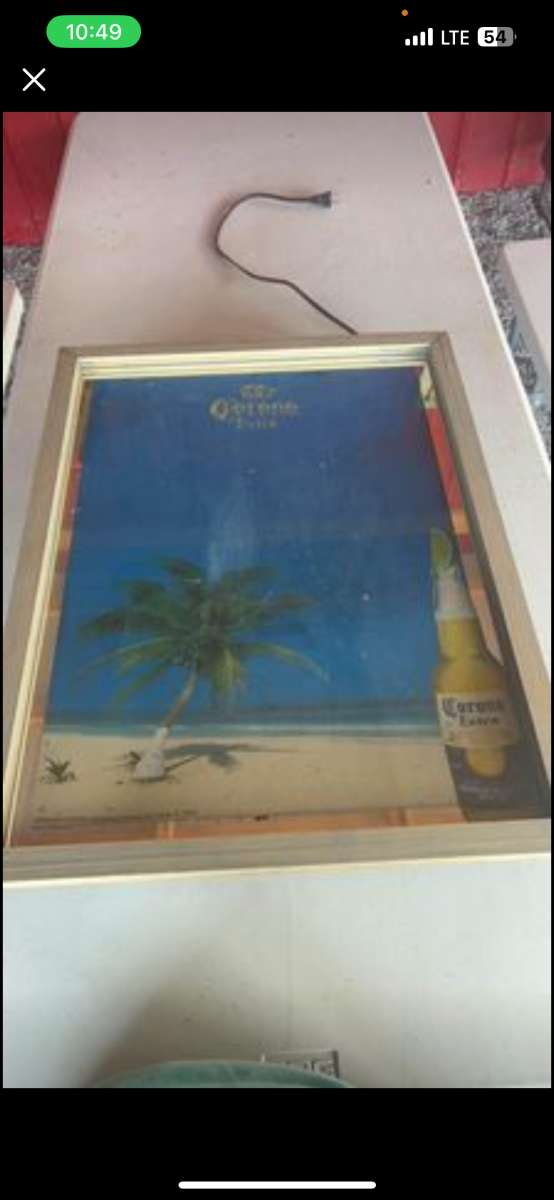 2005 Corona Extra light up sign
