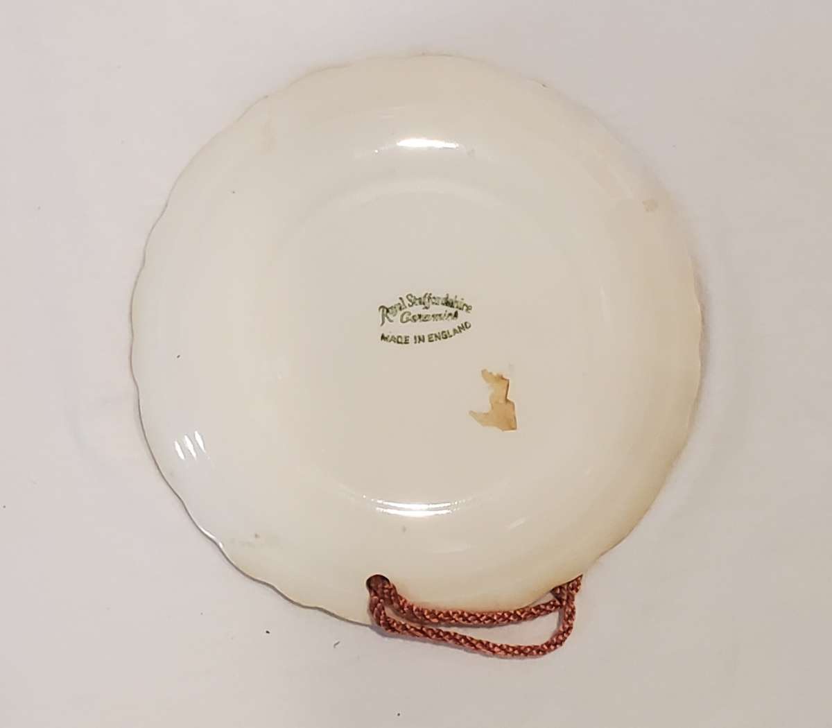 Antique Royal Crownford Ironstone Hanging Plate