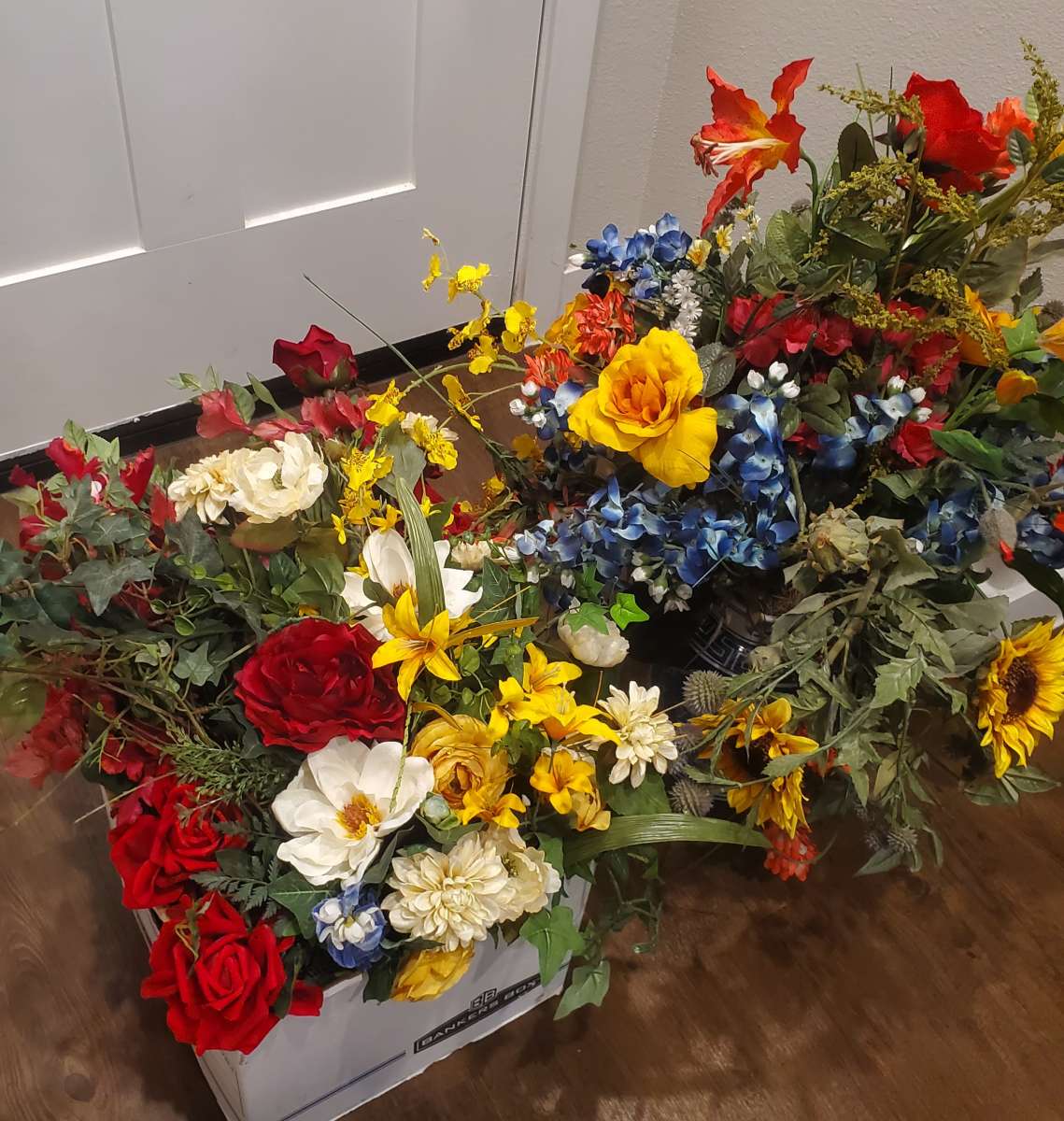 Lot of Fake Artificial Flowers