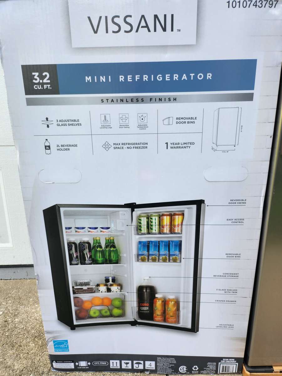 Vissani Mini Fridge