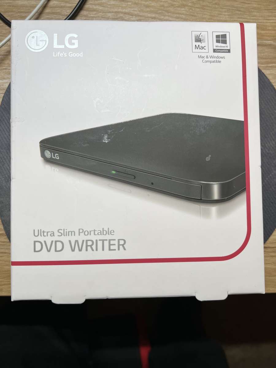 LG Ultra slim portable DVD writerPLAYER