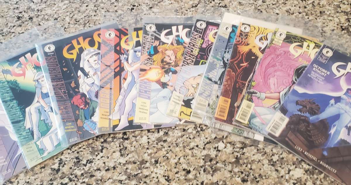 26 Ghost Dark Horse Comics books