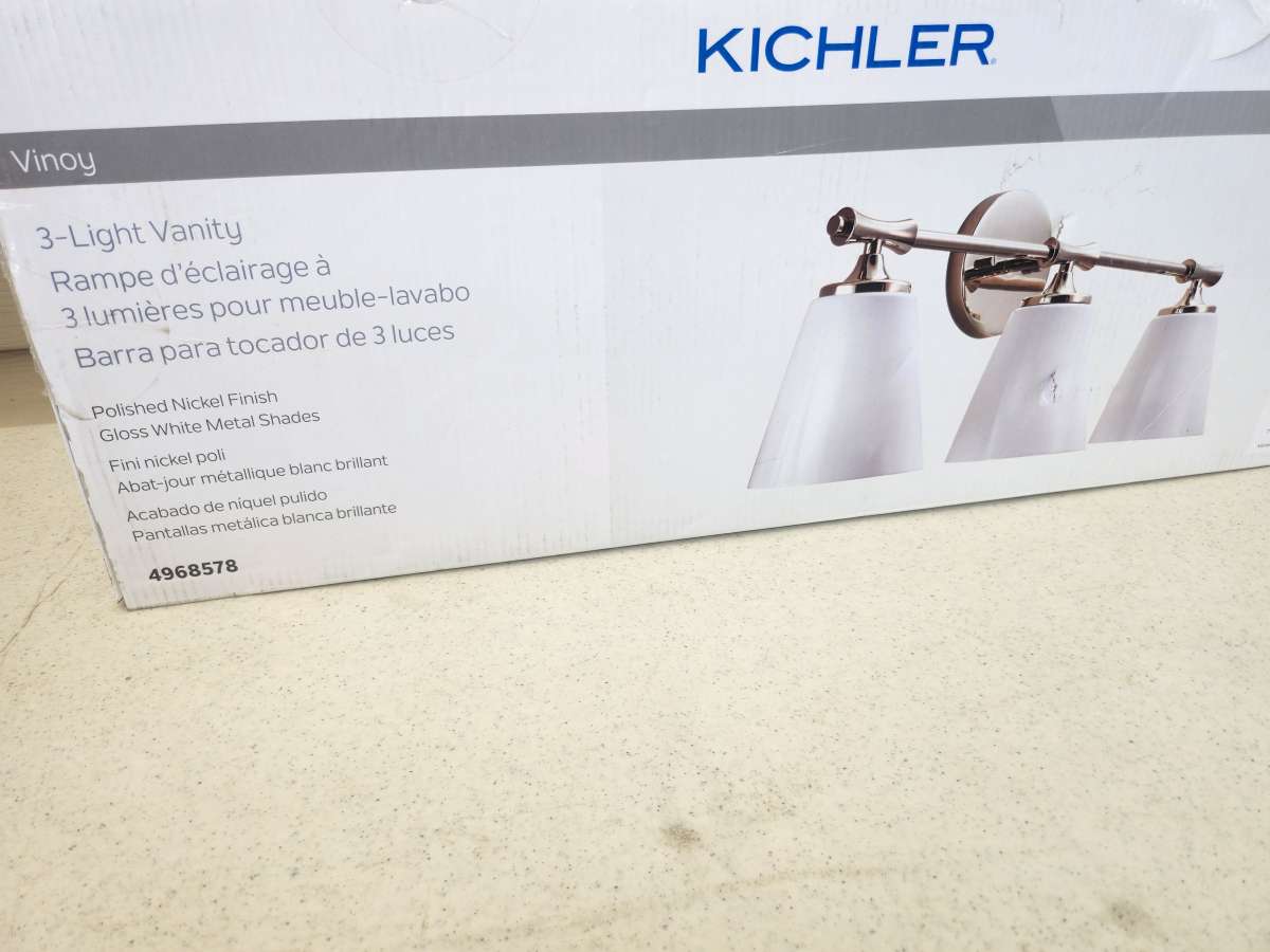 Kichler Vinoy Vanity Light BRAND NEW