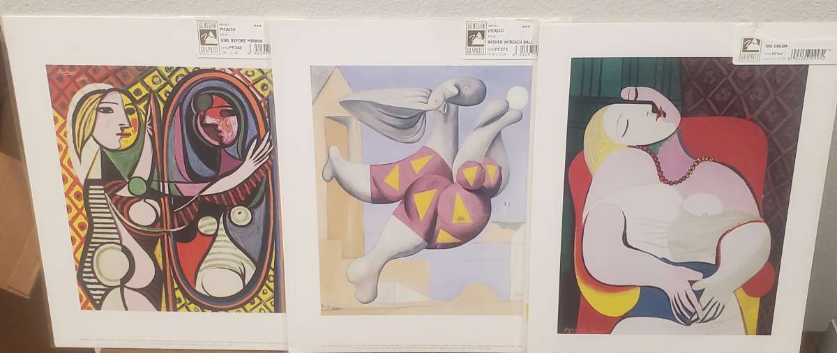 3 New 11x14 Pablo Picasso print from the Museum of Modern