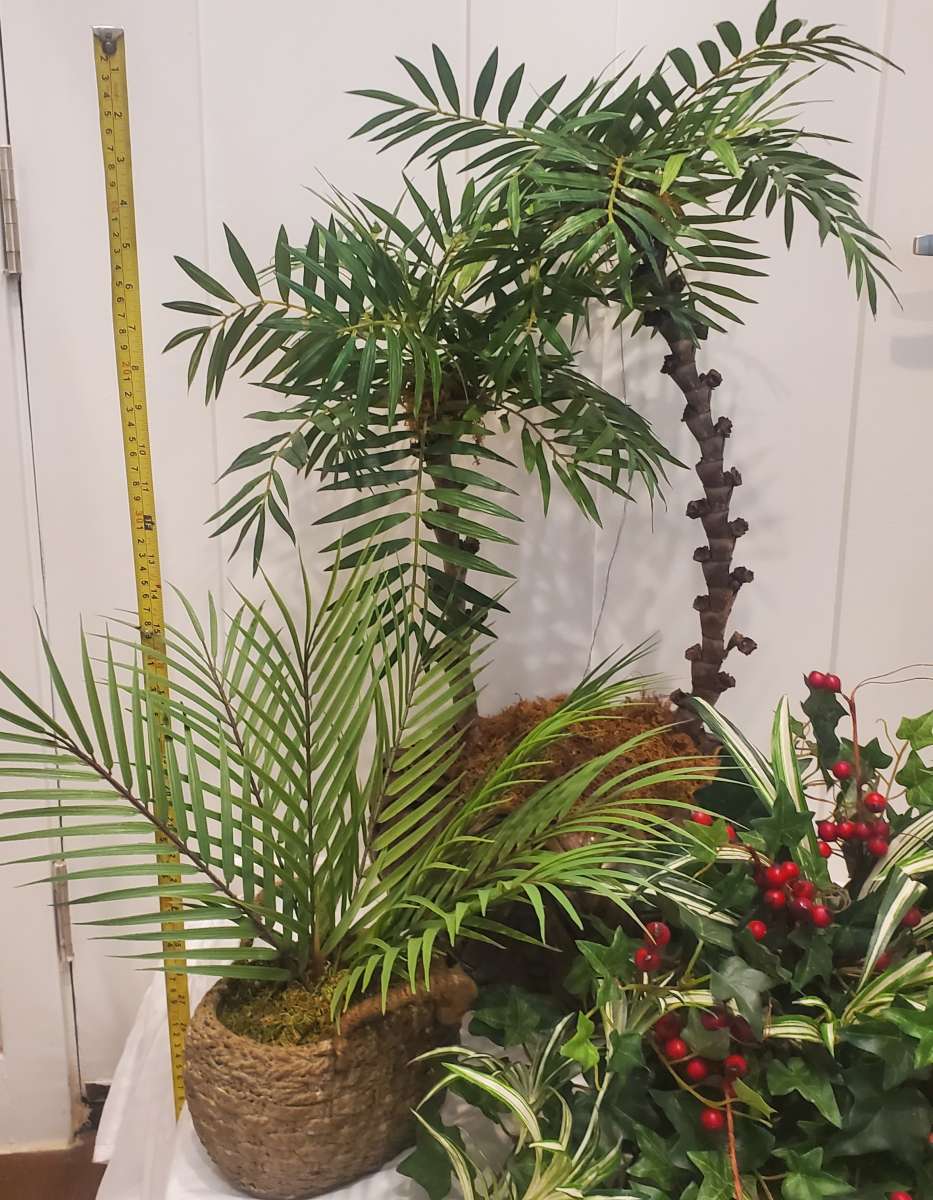 6 Misc Artificial Fake Flowers Plants