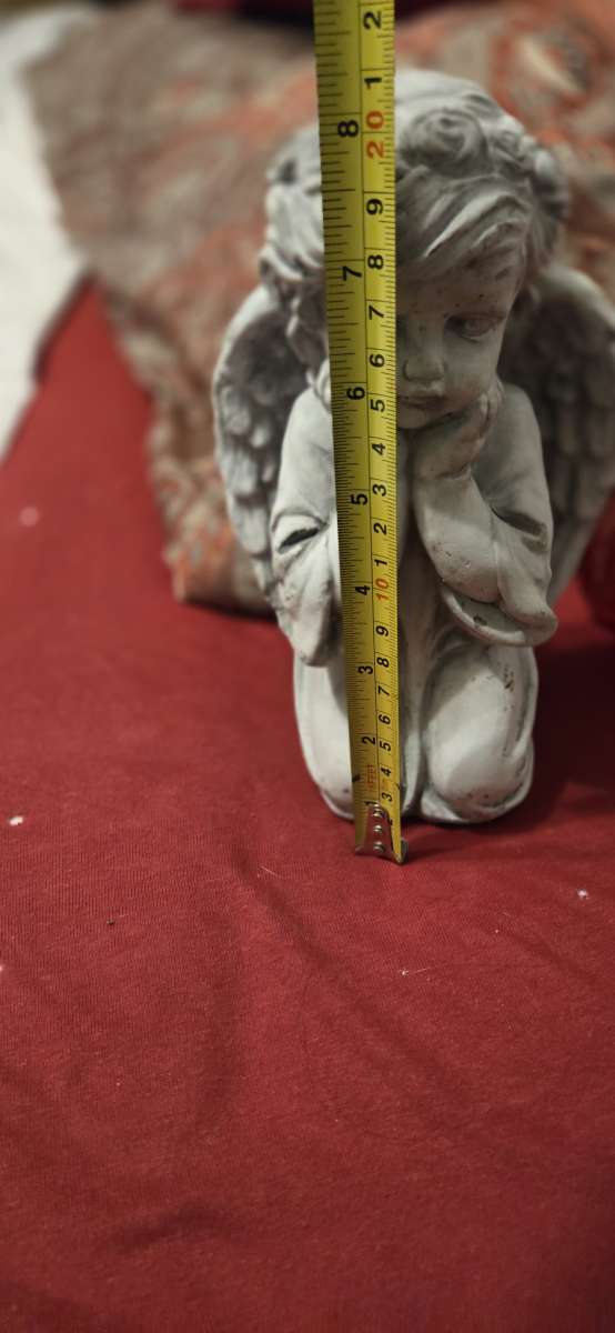 Concrete Cherub Garden Statue