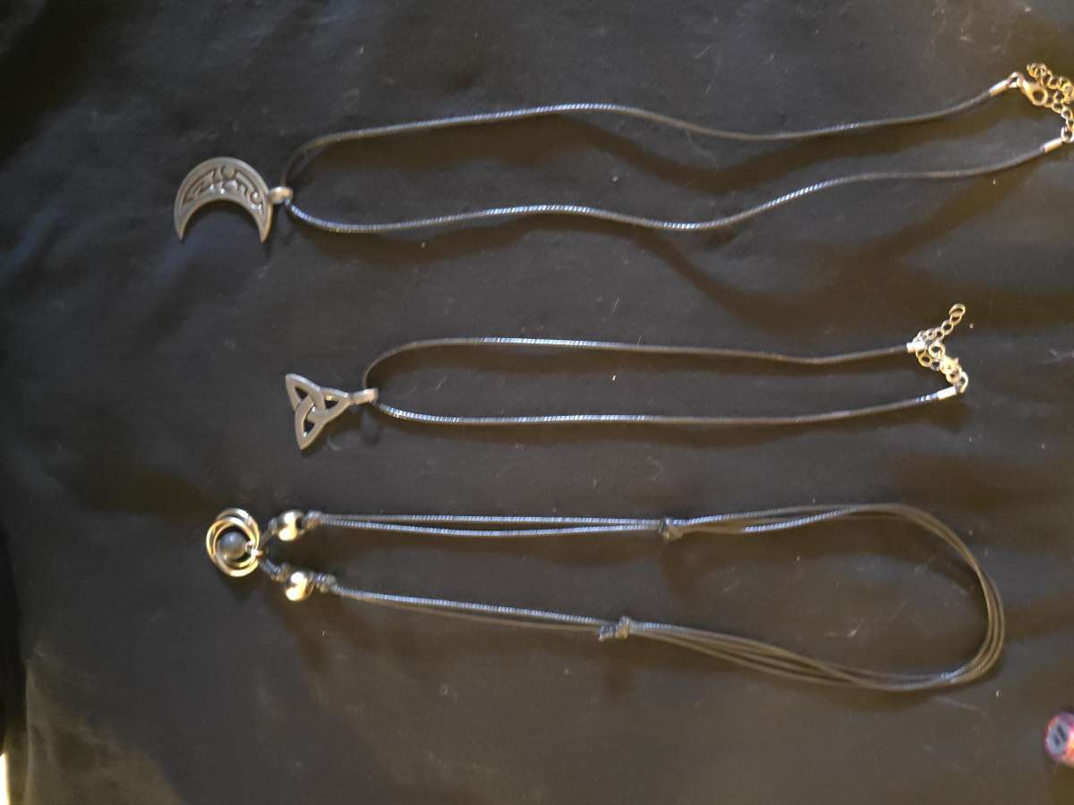 Three Womens Necklaces