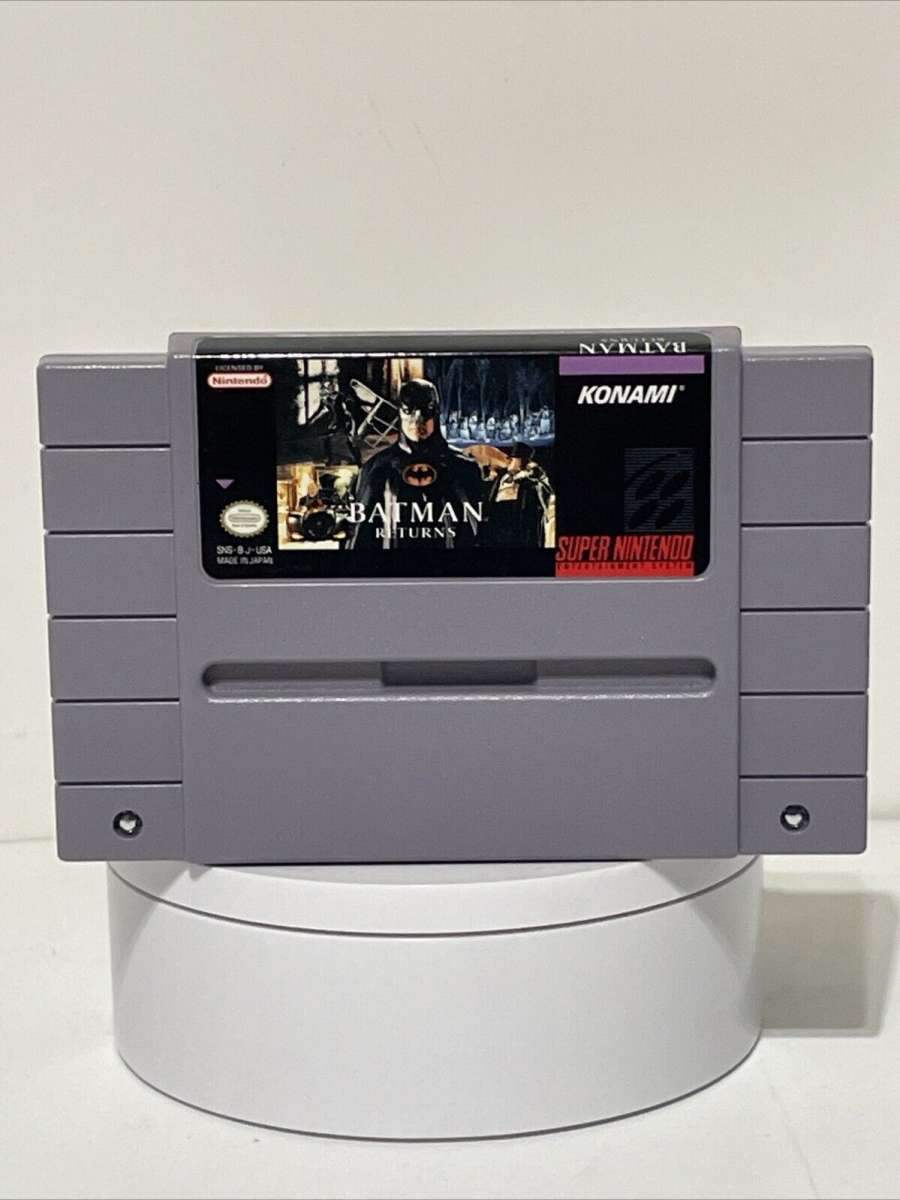 Batman Returns Snes Super Nintendo Complete In Box W Inserts