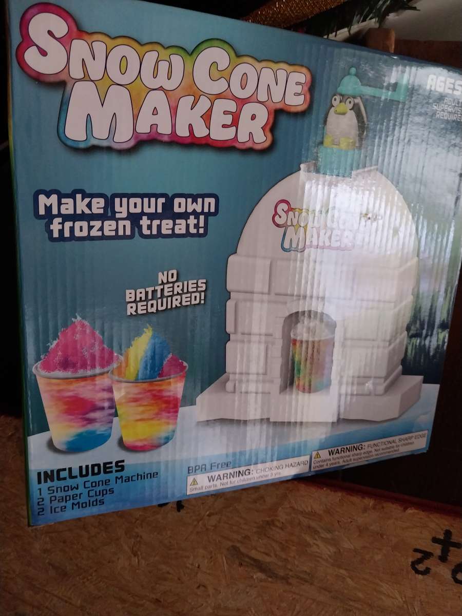 kids snow cone maker