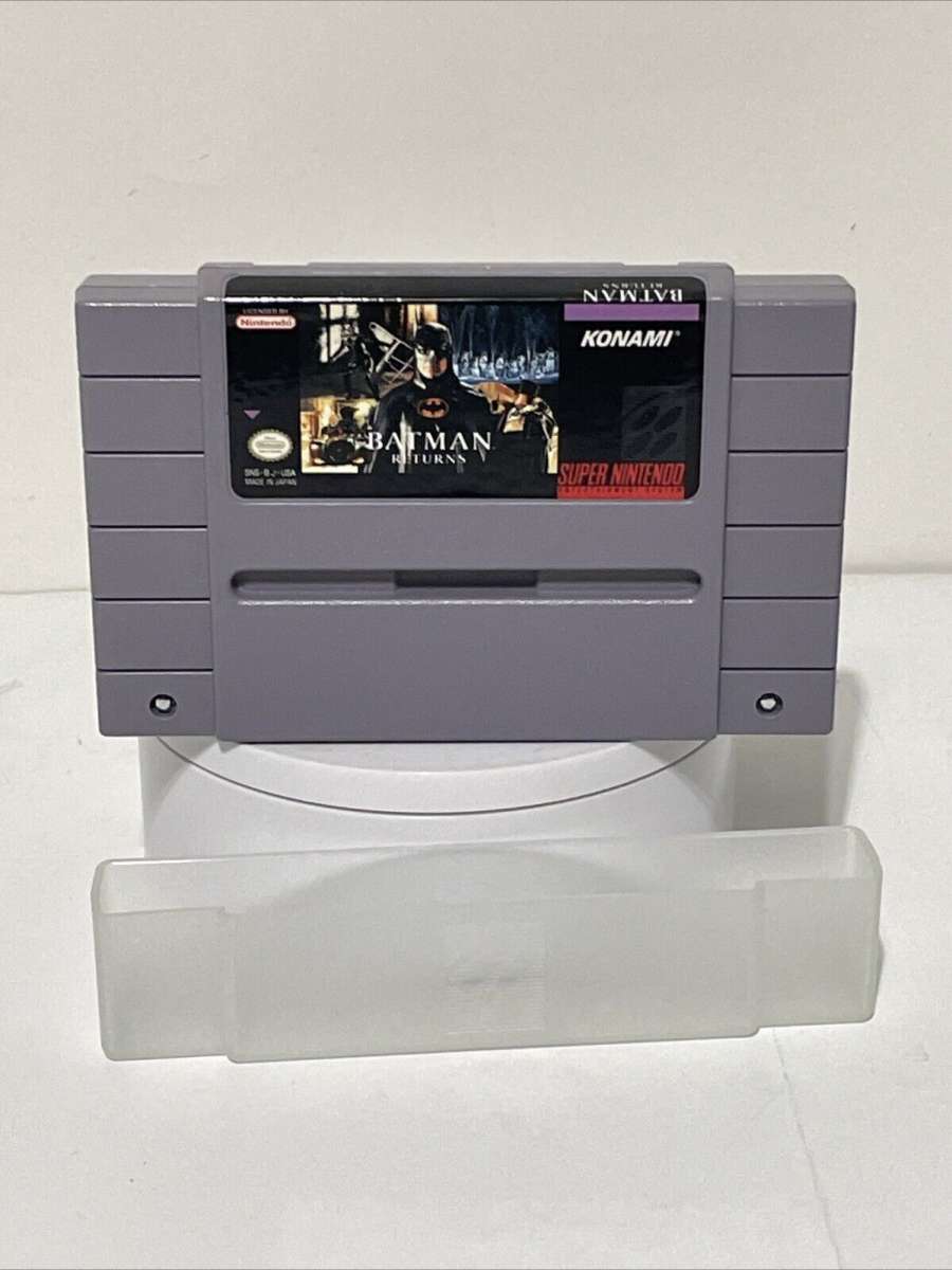 Batman Returns Snes Super Nintendo Complete In Box W Inserts