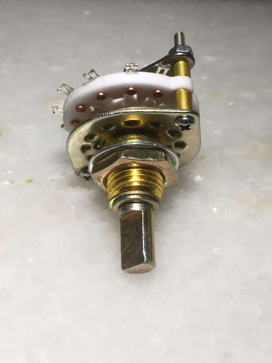 NEW band select rotary switches  lot of 9