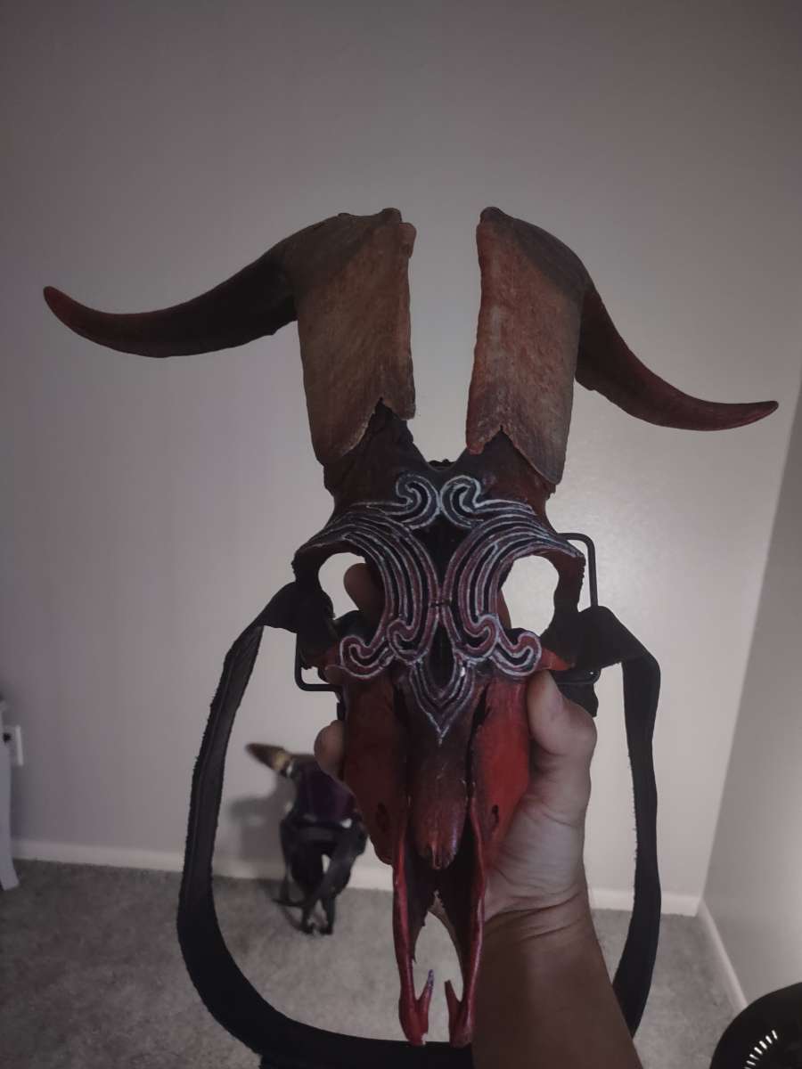 Painted Animal Skull Masks