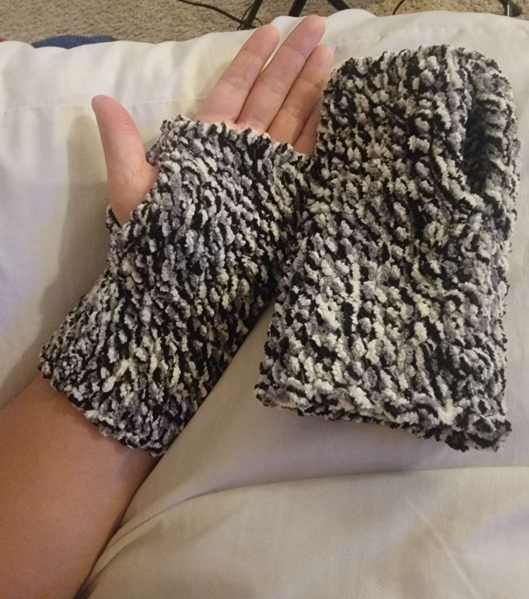 handmade Knitted Handwarmers