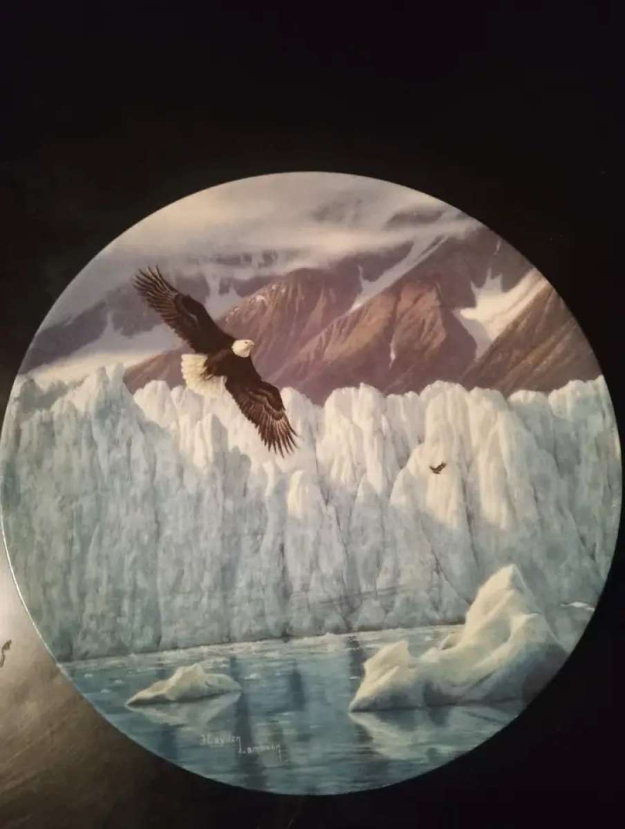 4 Vintage Collectable Plates