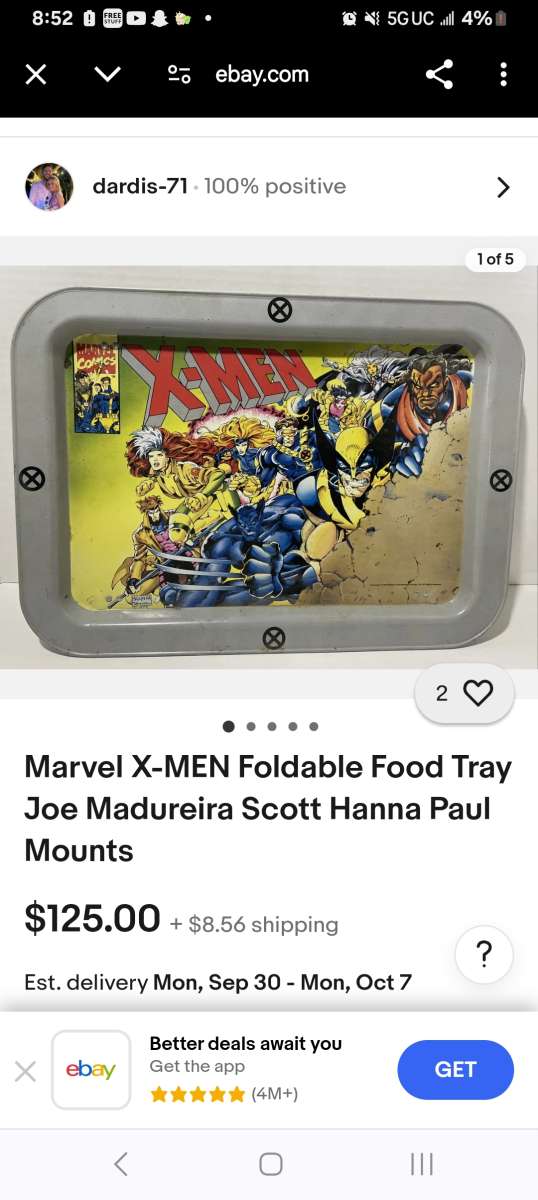XMEN TV TRAY