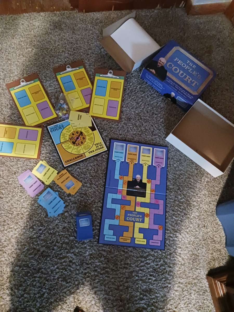 The Peoples Court Board Game
