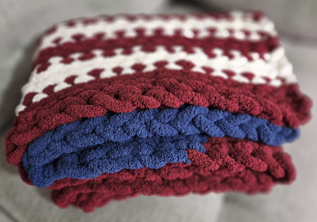 American Flag Blanket
