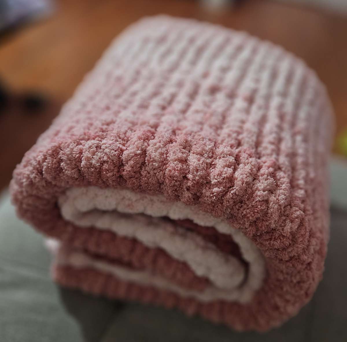 Soft Ombre Sofa Throw