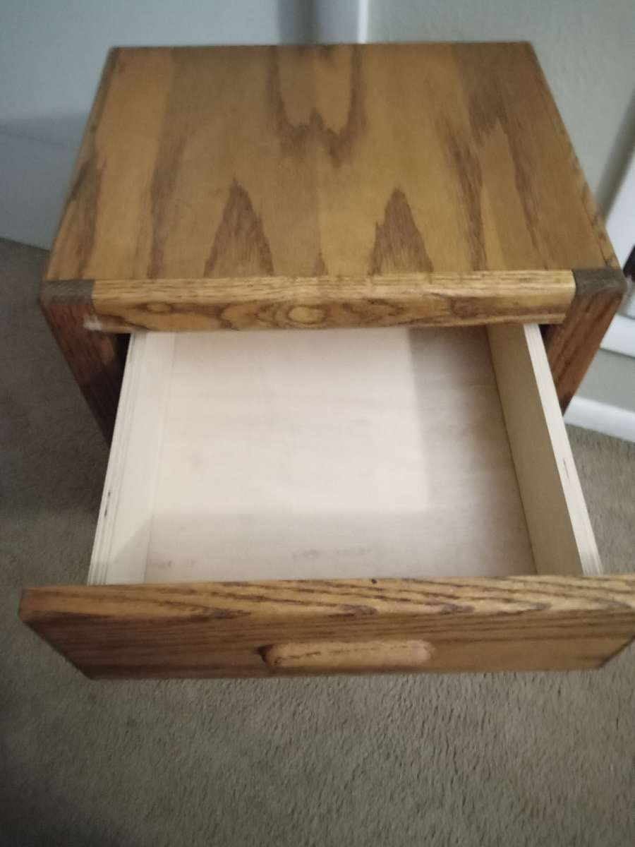 Solid wood Nightstand