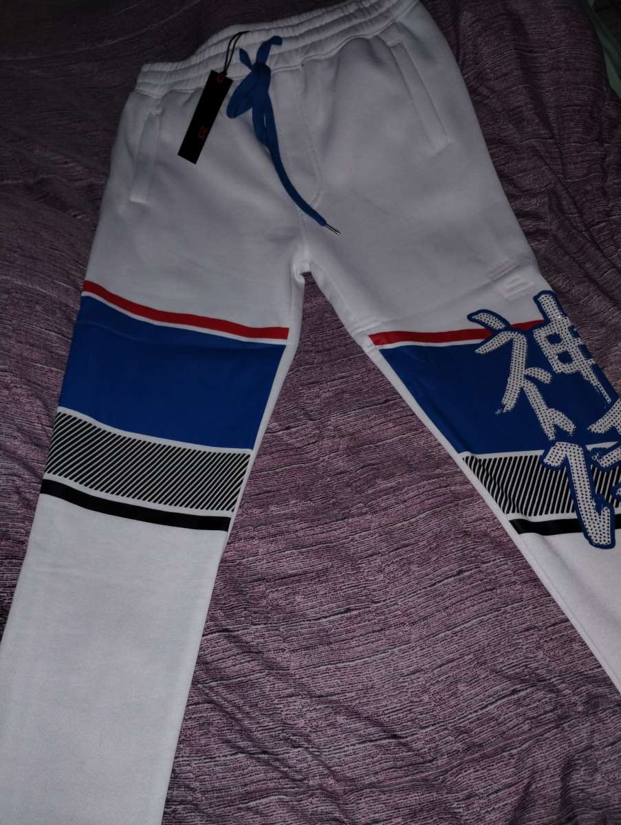 NEW Men SIZE XL Graphic jogger pants