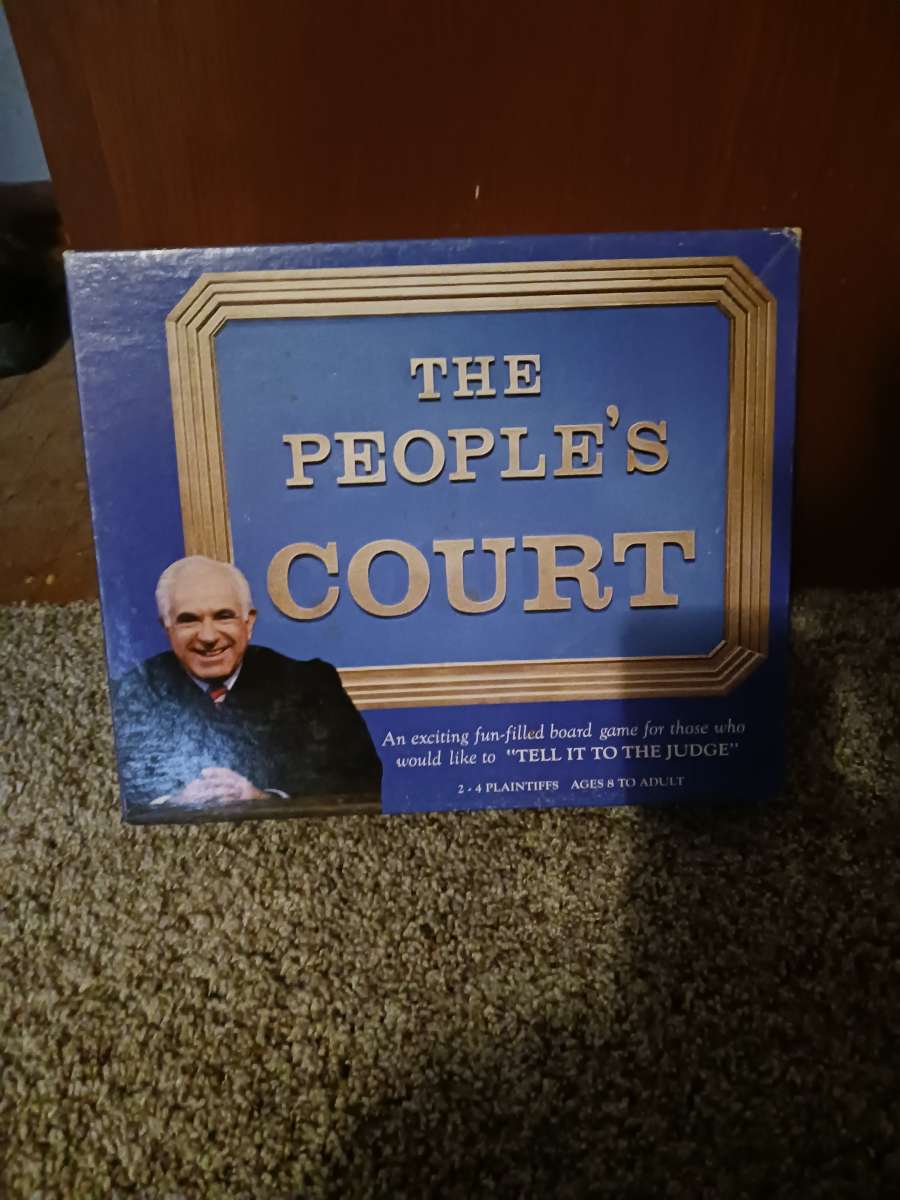 The Peoples Court Board Game