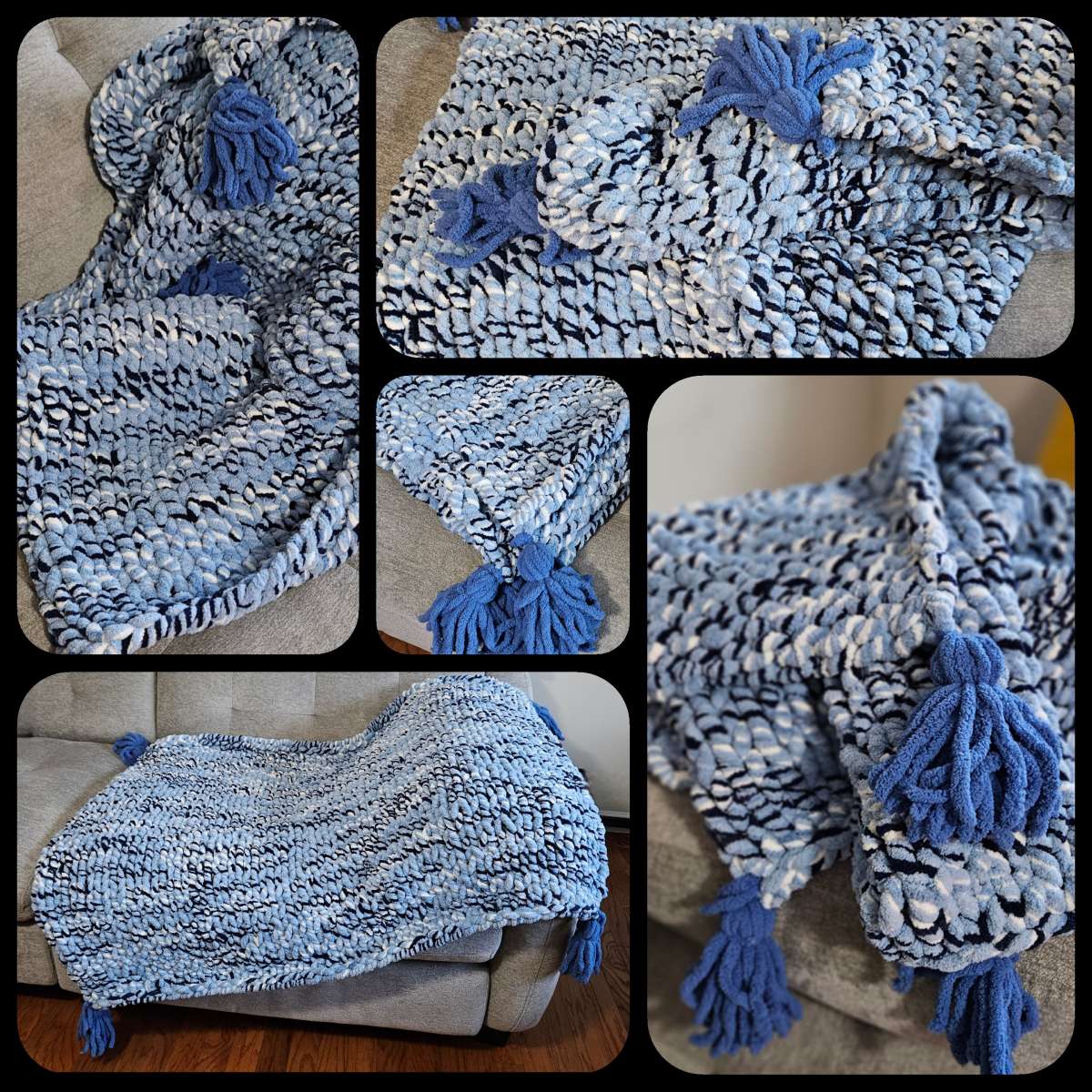 Carolina Themed Throw