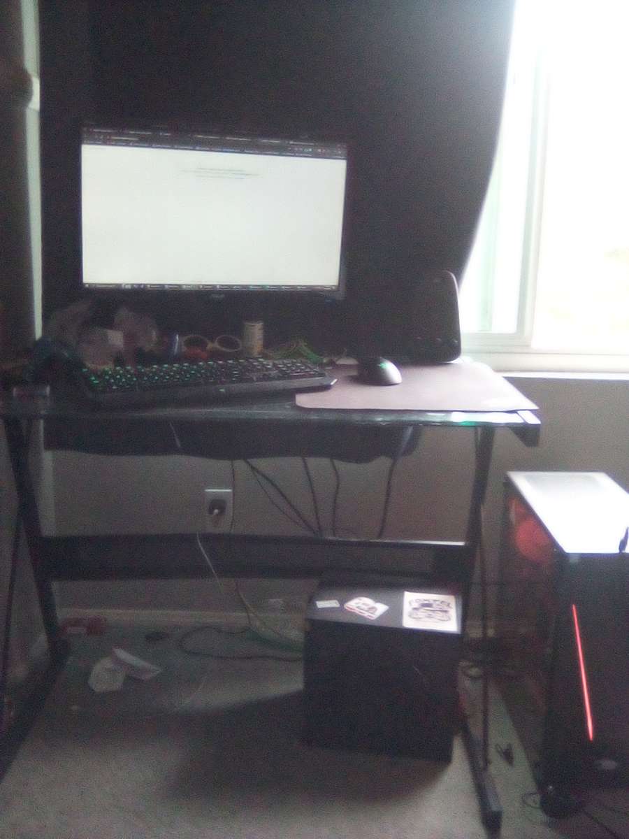Gaming PC and Monitor