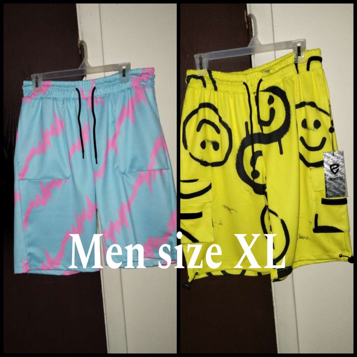 2pair Men Fashion shorts size XL