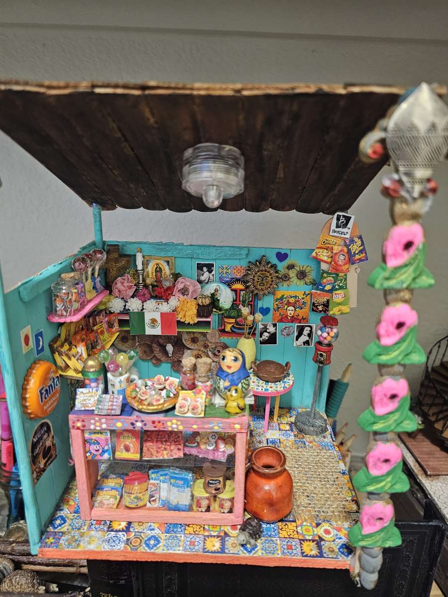 mini tienda estilo mexico
