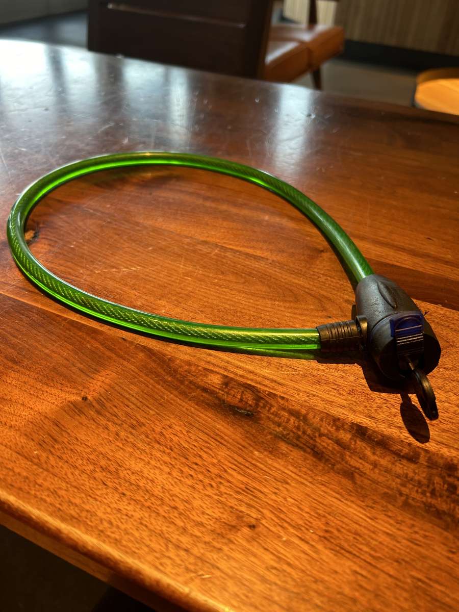 Anti Theft Bike Lock 2ftx12mm Bike CableATT comes with one k