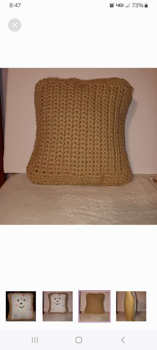 Handmade Crochet Pop Tart