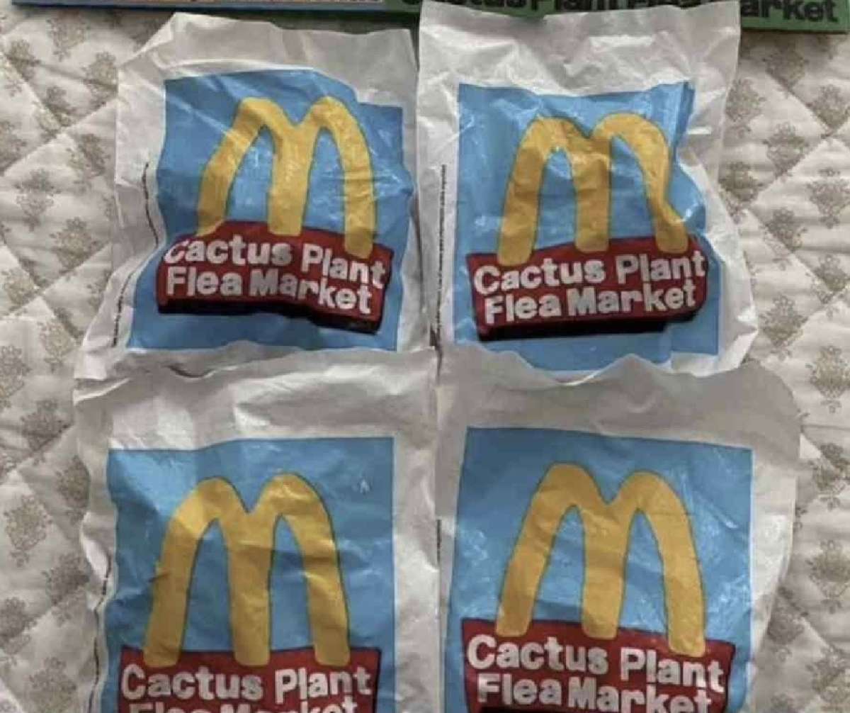 McDonalds cactus plant Happy meal toys