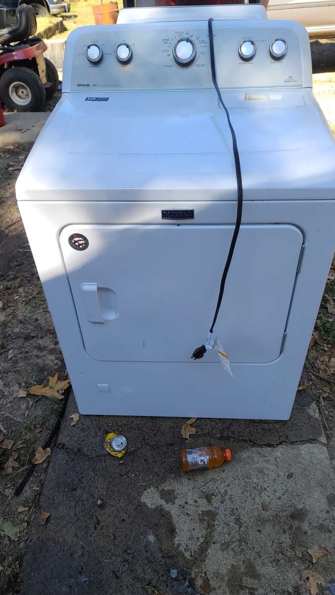 Maytag washer and propane dryer xl