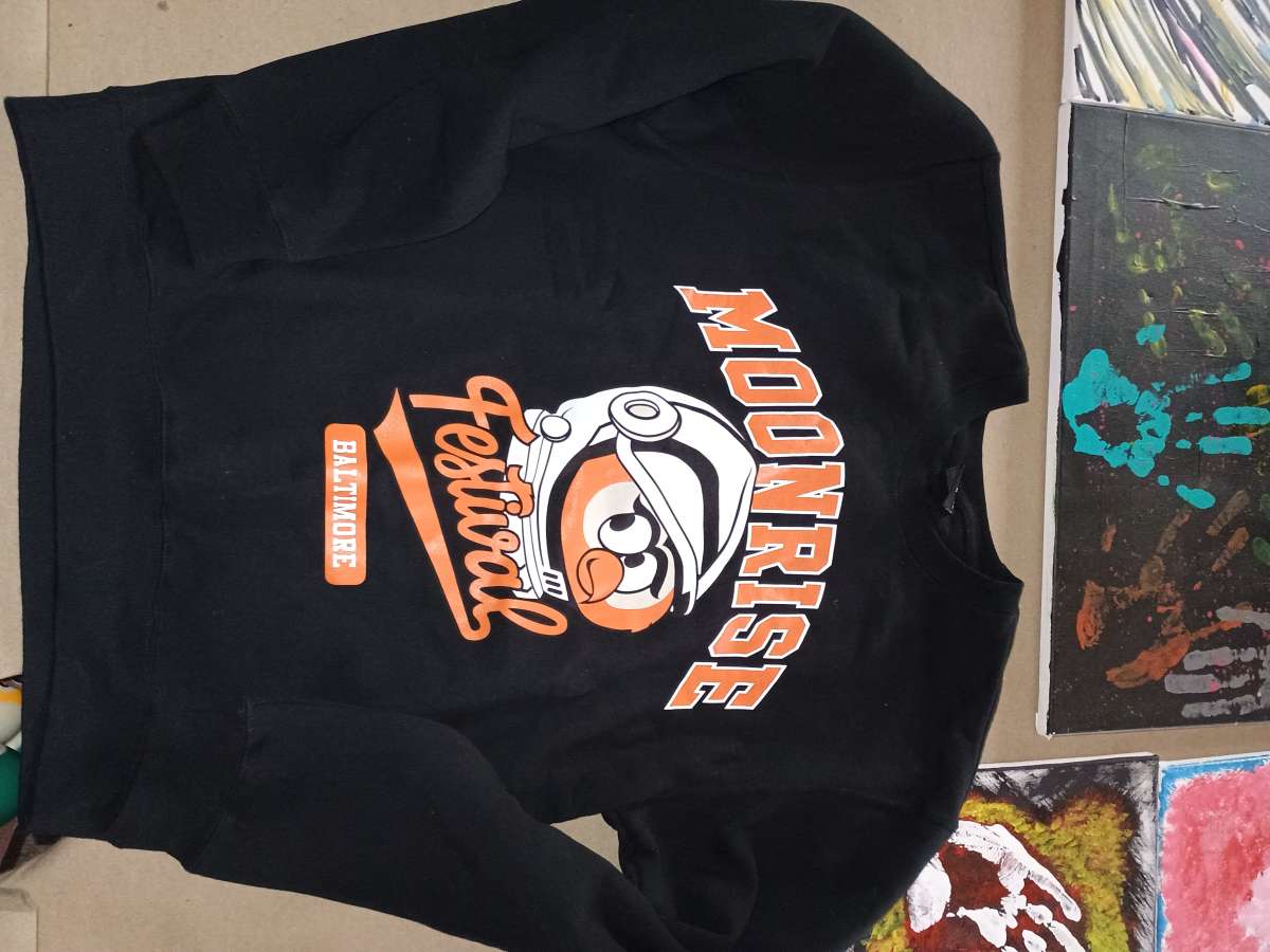 designer crewneck sweater size medium