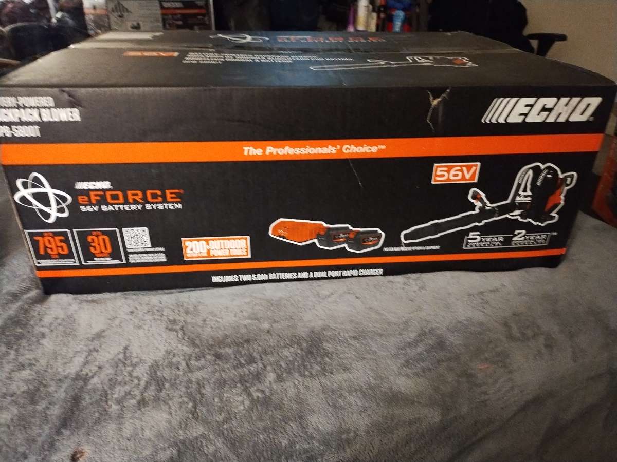 Echo eForce 56V electric back pack blower
