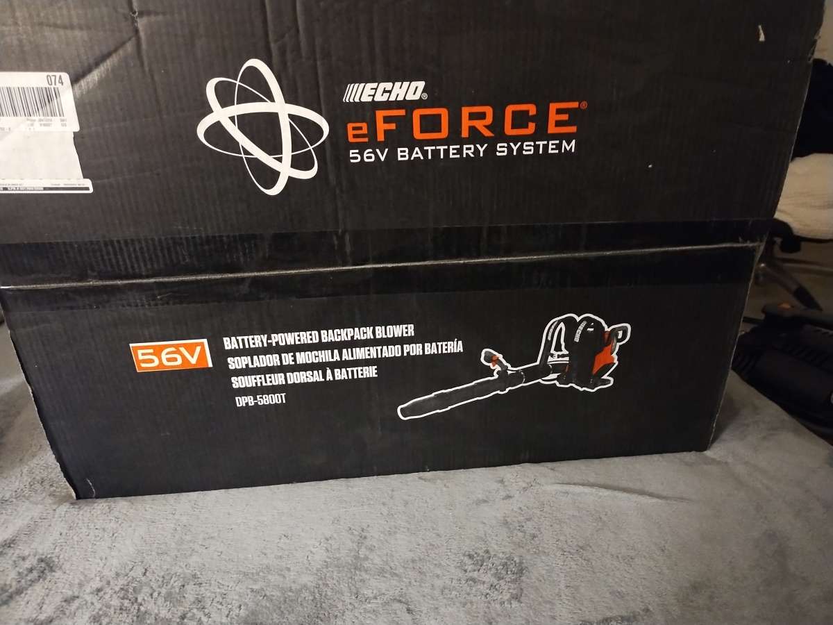 Echo eForce 56V electric back pack blower